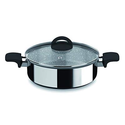 MEPRA 30193128N Sauteuse avec Couvercle 28 cm