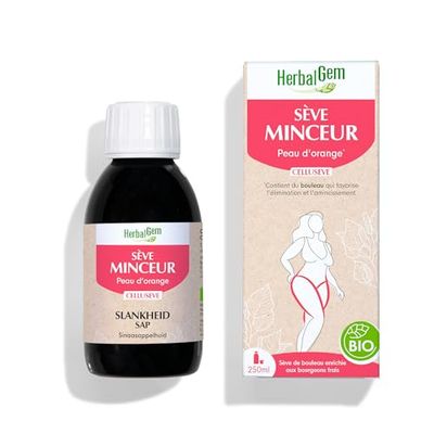 HerbalGem - Cellusève - À Base De Sève De Bouleau Fraîche - Enrichi Aux Bourgeons - Recette Traditionnelle - Certifié Bio - 250 ml