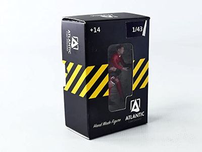 ATLANTIC CASE - Miniatuurauto om te verzamelen, 43008_01, rood