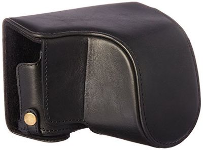 MegaGear MG1300 Ever Ready Estojo e correia de couro, preto