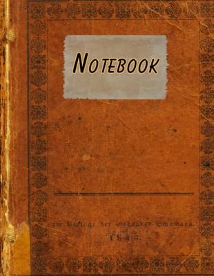 Vintage Journal: Retro Lined Notebook, 6x9', 120 Pages