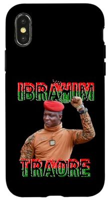 Ibrahim Traore Custodia per iPhone X/XS