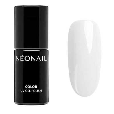 NEONAIL Vernis Semi Permanent Couleur 7,2 ml Vernis Gel UV Semi Permanent Blanc Snow Queen Vernis à Ongles Gel Polish Gel UV Couleur Nail Art