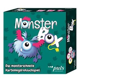 Monster Box: Das monsterschnelle Kartenlegdrehsuchspiel.