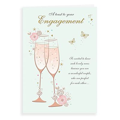 Regal Publishing Tarjeta de Boda Clásica - 9 x 6'' - Tarjetas Felicitacion
