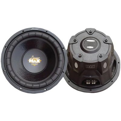 LANZAR MAXP104D MaxPro Series Small 4Ω Dual Subwoofer (10", 1,200 Watts)