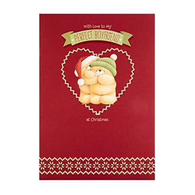 Hallmark Kerstkaart voor vriendje - Cute Forever Friends Design