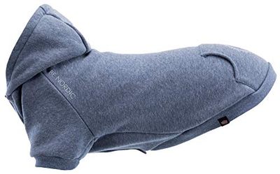 TRIXIE Be Nordic - Cappotto con cappuccio per cani, ispirazione scandinava, 33 cm, colore: Blu 1 unità