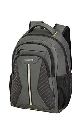 American Tourister AT Work - Zaino porta pc Reflect 15.6 pollici, 45 cm, 25 L, Grigio (Shadow Grey)