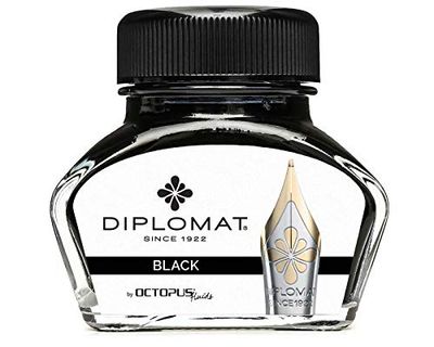 Diplomat Inchiostro in vetro da 30 ml – Nero
