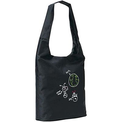 LANNOO EDITIONS A1001734 boodschappentas, zwart