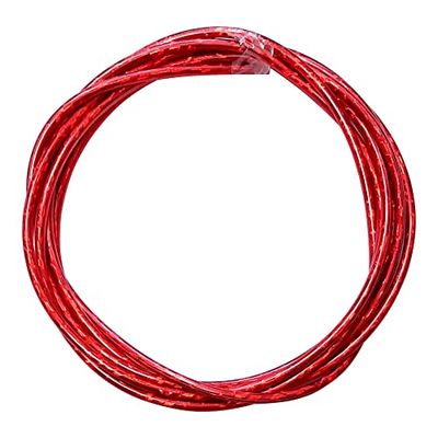 cyclingcolors guaina freno bicicletta 5mm cavo universale mtb strada città inserto performance, 3m (rosso laser)