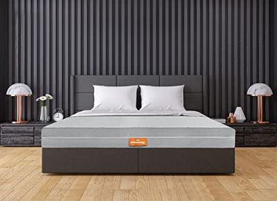 Marcapiuma Matelas Waterfoam 180x220 Épais 17 cm You&ME 2 en 2 Matelas orthopédique Confort dureté H2/H3 Moyen/Ferme à 5 Zones Frais Housse Très Respirant Amovible Hypoallergénique 100% Made in Italy