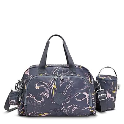 Kipling CAMAMA, Baby Bag with Changing Mat, 43.5 cm, 22 L, 0.96 kg, Soft Marble