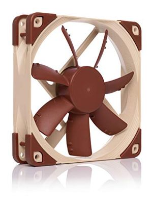 Noctua NF-S12A PWM, Ventilador Silencioso, 4 Pines (120 mm, Marrón)