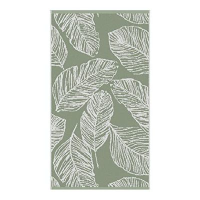Fusion Bathroom Matteo Serviette de Toilette Jacquard 50 x 90 cm Kaki