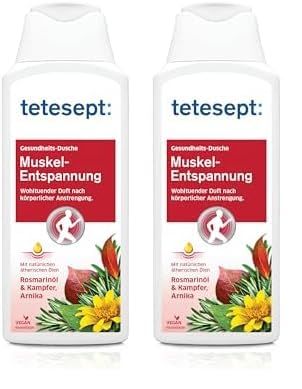 Tetesept muscolare e da doccia, 250 ML (Confezione da 2)