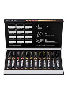 Karin Realbrush PIGMENT Nude Colors: una colección de 12 pinceles en un estuche exclusivo y protector.