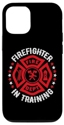 Custodia per iPhone 12/12 Pro Fire Department Firefighter Fireman Fire Rescue Firefighting