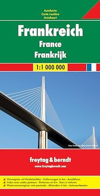 France 2017 1:1.000.000: Wegenkaart 1:1 000 000