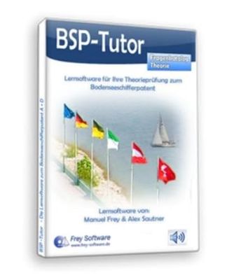 BSP-Tutor - Lernsoftware Bodenseeschifferpatent A (Motor) + D (Segeln) (Fragenkatalog Theorie)