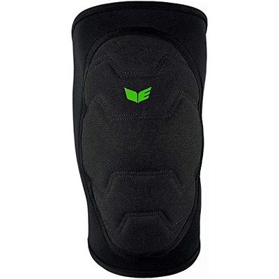 Erima Unisex - vuxen Målvakt Knäskydd (7240701), svart/green, L
