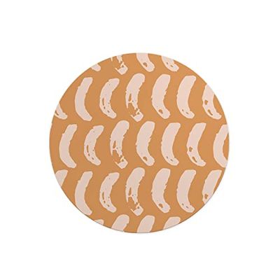 Questo Casa, Round Digital Printed Mouse Pad, Non-Slip Base, for Office and Home, Diameter:22cm