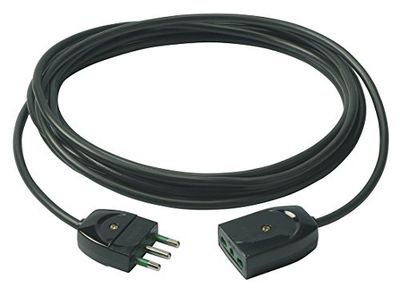 Vimar 0P32387 verlengkabel 3G1, 5 m, zwart, 5 m