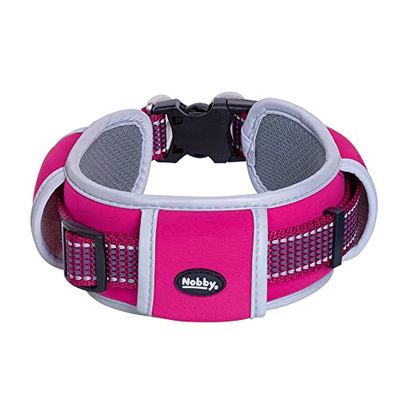 Nobby 80432-64 Collier Kalea Framboise L 45-75 cm l 25 mm