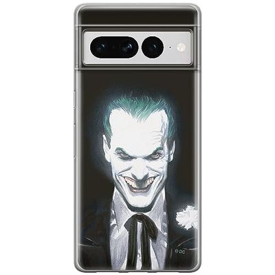 ERT GROUP mobile phone case for Google PIXEL 7 PRO original and officially Licensed DC pattern Joker 001 optimally adapted to the shape of the mobile phone, case made of TPU