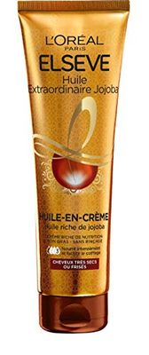Elsève L'Oréal Paris Nourishing Oil-In-Cream Rinse-Free for Dry and Curly Hair, 150 ml