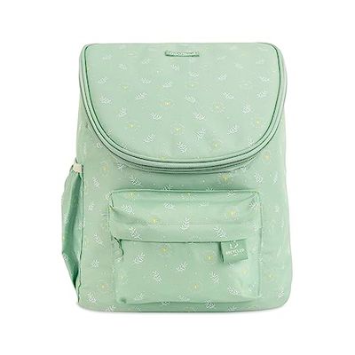 Miniland Ecothermibag Lunch Green koeltas van gerecycled textiel, groot formaat, geschikt om aan de kinderwagen op te hangen