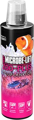 MICROBE-LIFT Zoo-Plus – zwierzęcy plankton karmowy dla koralowców i ryb w każdym akwarium, wysoko skoncentrowany, 473 ml