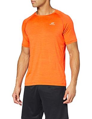 Pro Touch rylu – Camiseta de, Todo el año, Hombre, Color Melan GE/Orange, tamaño Large