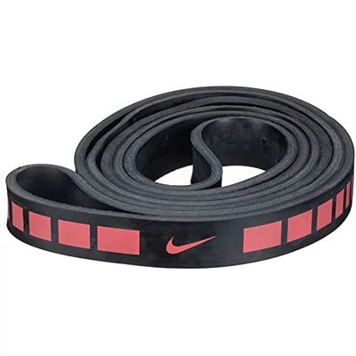 Nike Unisex – Vuxen Pro Resistance Band Dragband, Svart/Light Crimson, en storlek