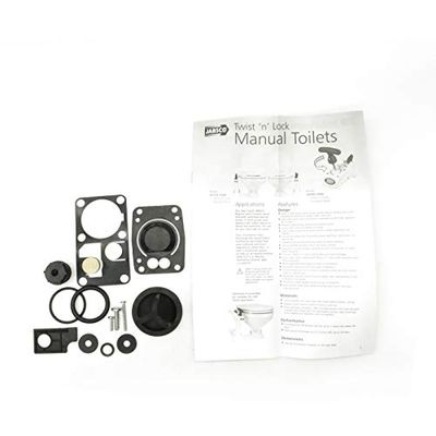 Jabsco 29045-0000 Twist N Lock Marine manuell toalettservicekit passar 29090-0 & 29120-0, 1997 och tidigare
