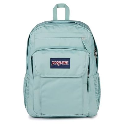 JANSPORT Union Pack Zaino grande, scomparto per laptop 15in, 42 x 14 x 32 cm, Faded Sage, Green