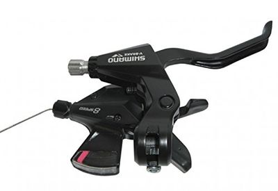 SHIMANO Unisex – przerzutka rowerowa dla dorosłych, czarna, 1 rozmiar