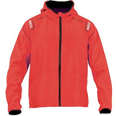 Sparco Kurtka wiatroszczelna, Czerwony, XL