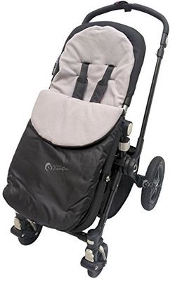 Voetzak/COSY TOES compatibel met Petite Star Liner Buggy kinderwagen zia/KURVI/zukoo grijs
