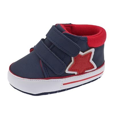Chicco Bébé garçon Sneaker Botte Tendance, Bleu 4, 17 EU