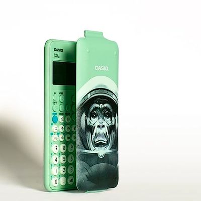 CASIO FX-92 édition limitée Coque Singe, Verte