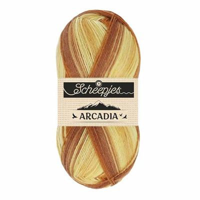 Scheepjes - Scheepjes Arcadia 903 Savannah - Résistant Chaussette Fil - 1x100g