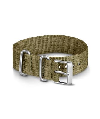 Timex Unisex 20 mm steekband, Olijf, Riem