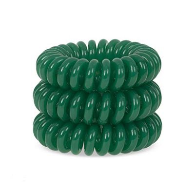 Green Dream SpiraBobble | Fasce per capelli da donna - Set di 9 elastici per capelli | Cravatta per capelli durevole | Anello a spirale per coda di cavallo