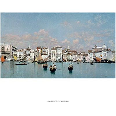 Prado Museum "La riva degli Schiavoni-Martín Rico"