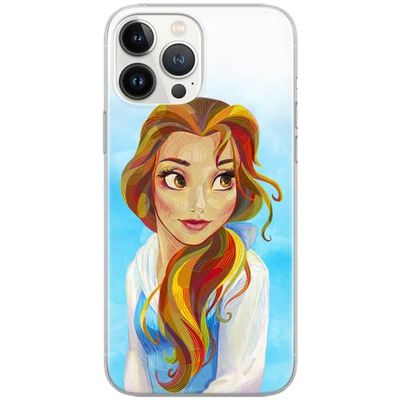 ERT GROUP mobiltelefonfodral för Apple Iphone 6/6S originalt och officiellt licensierat Disney mönster Bella 003 Vit optimalt anpassad till formen på mobiltelefonen, fodral tillverkad av TPU-plast