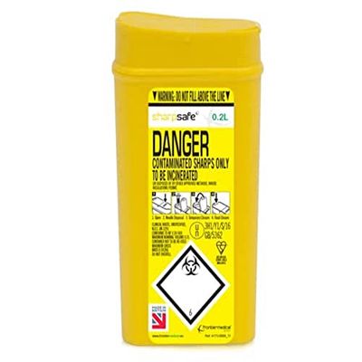Sharpsafe 41731430 Sharp Bin, 0.2 L