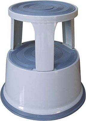 Q-Connect KF04845 Tabouret marchepied métallique 1 gris
