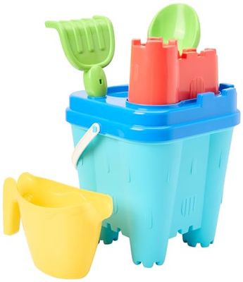 Speelgoed Ecoiffier - 617 - emmer gevuld kasteel 18,5 cm - strandspel voor kinderen - vanaf 18 maanden - gemaakt in Frankrijk